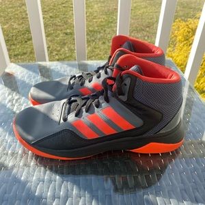 Adidas boys high top basketball shoes size 5.5